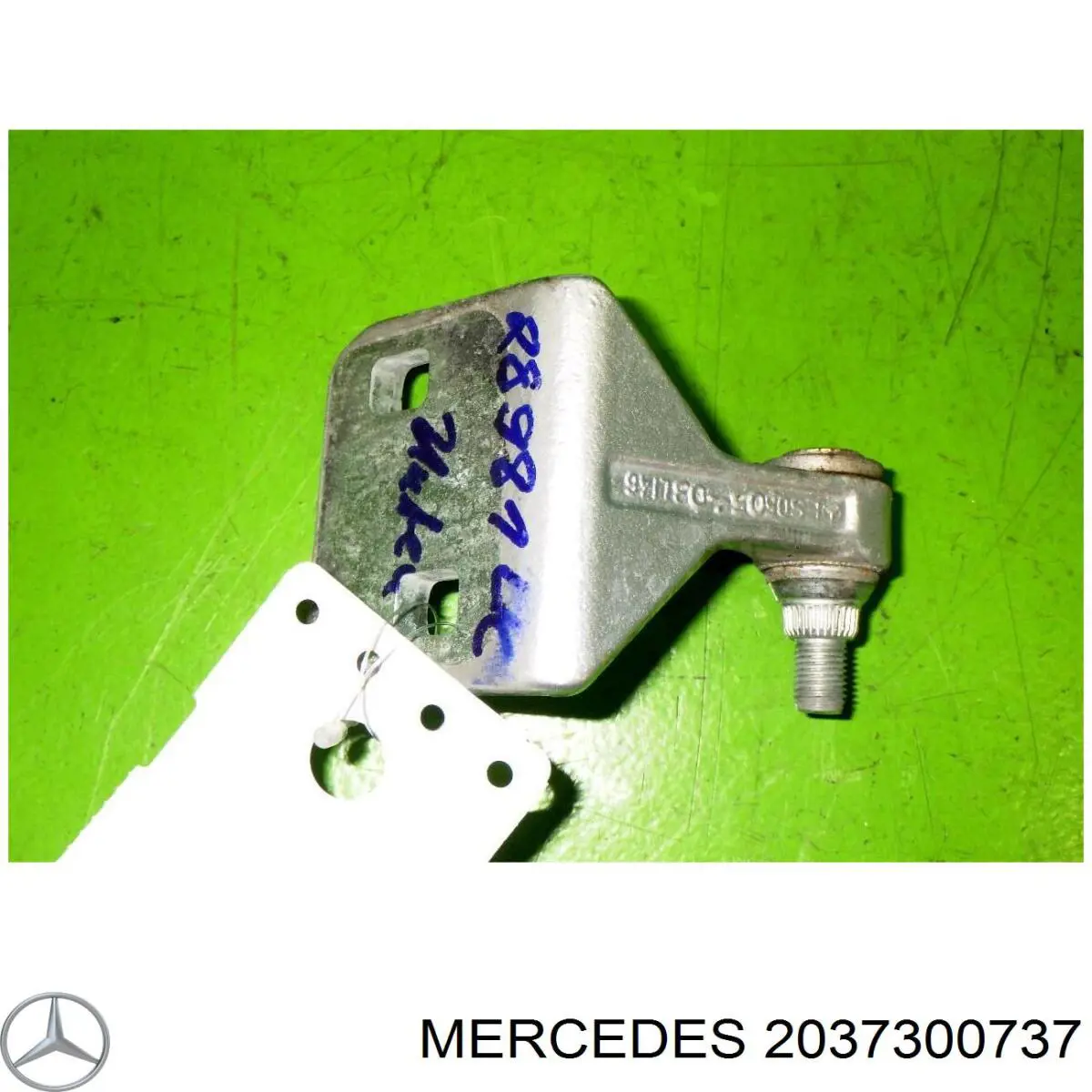 Петля задней левой двери на Mercedes C (W203)