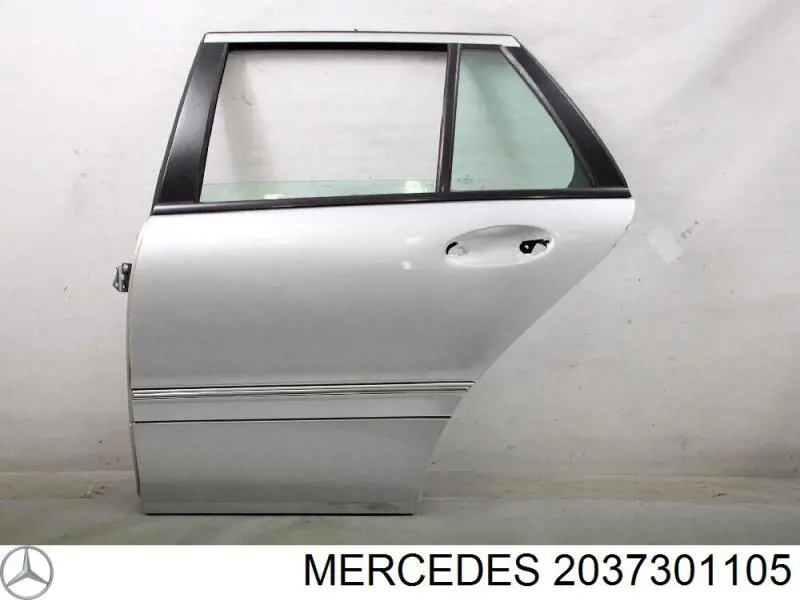 Задняя левая дверь Мерседес-бенц Ц S203 (Mercedes C)