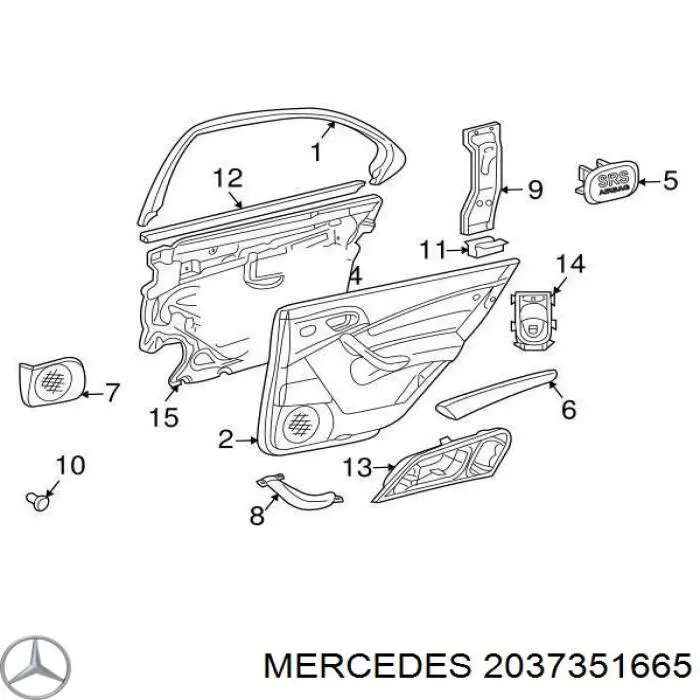 2037351665 Mercedes 