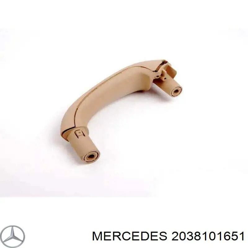 Купить 2038101651 Mercedes Ручка двери передней внутренняя правая