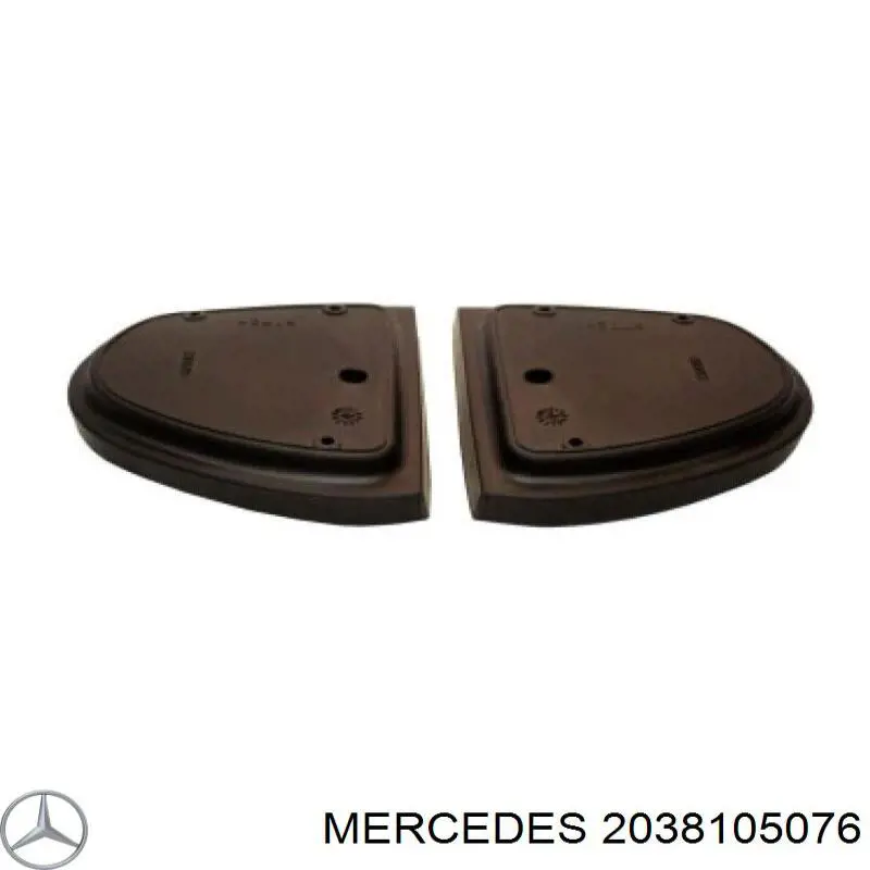 A2038105076 Mercedes caixa do espelho de retrovisão direito