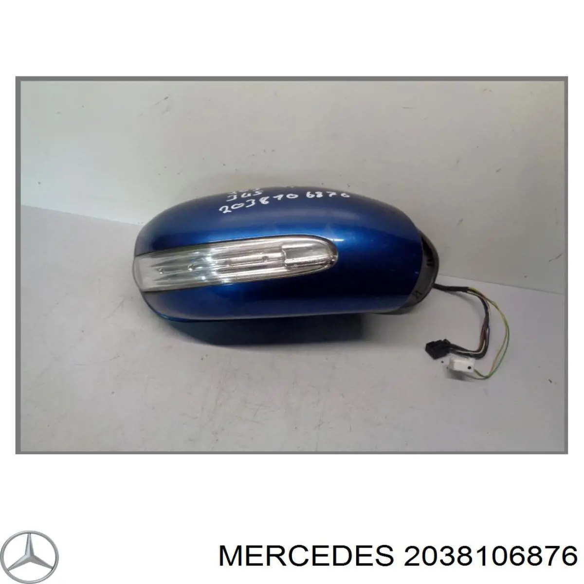 Наружное зеркало правое Mercedes A2038102676 цена, от 147.62 USD