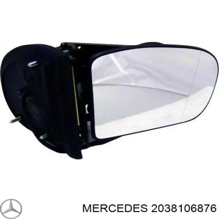 Купить A2038102676 Mercedes Боковое зеркало заднего вида правое