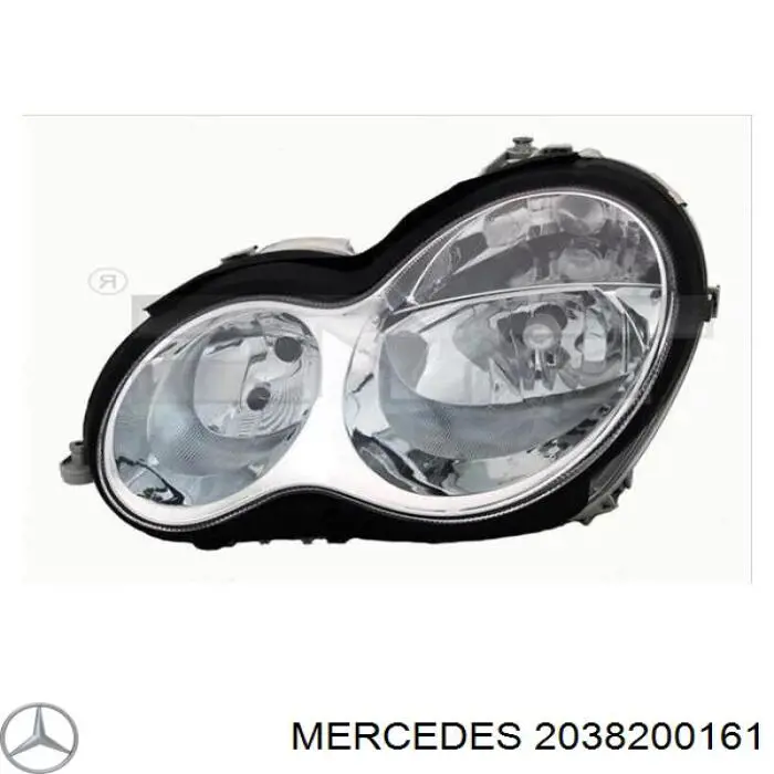 2038200161 Mercedes фара левая