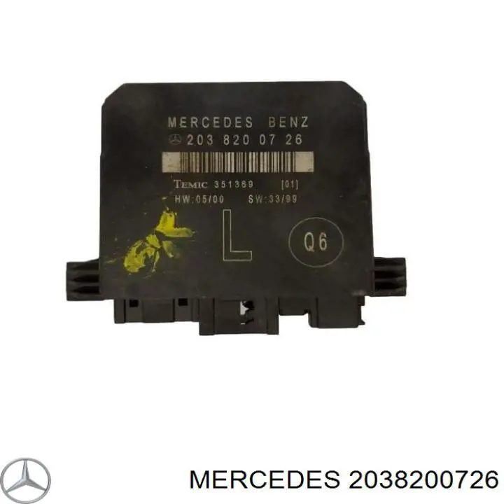 Блок комфорта задней двери Mercedes 2038200726 цена, от 6.33 USD