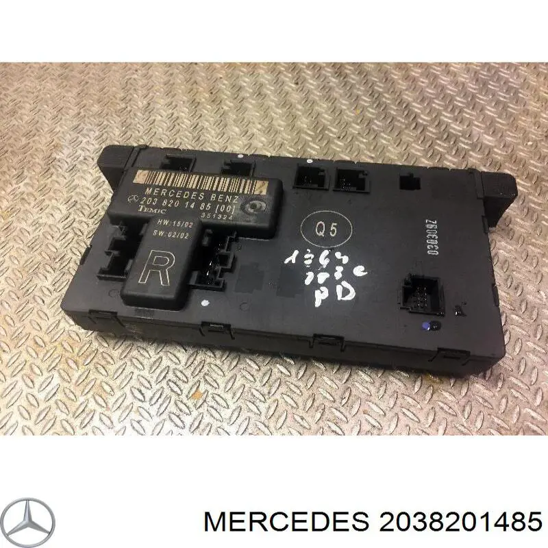 Блок комфорта передней двери Mercedes 2038201485 цена, от 11.40 USD