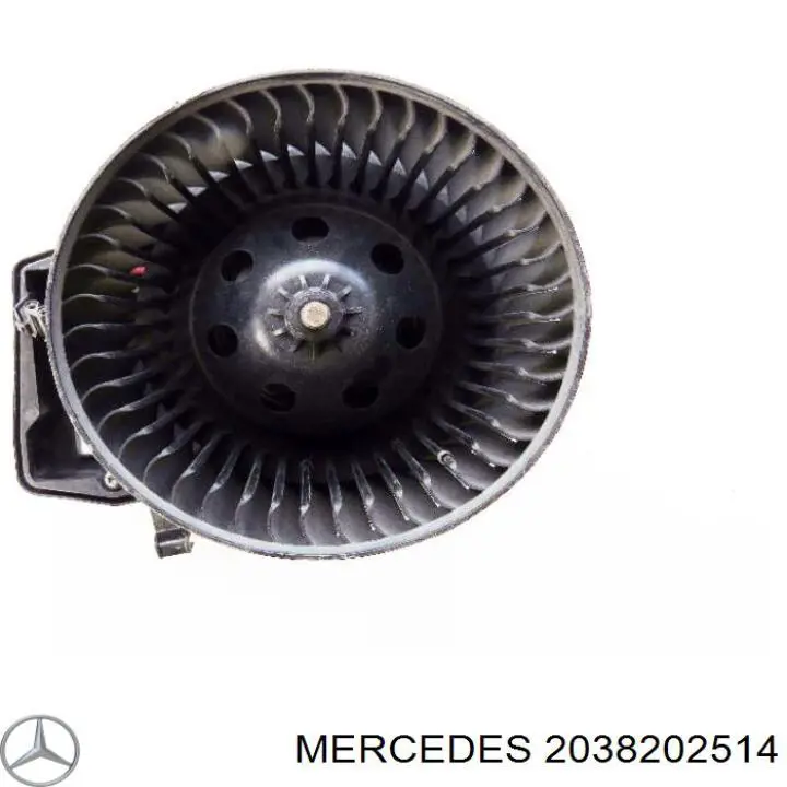 Вентилятор печки 2038202514 Mercedes