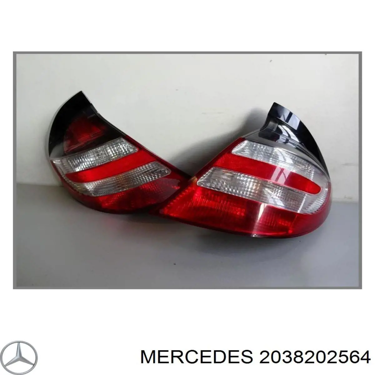 Задняя левая фара Mercedes 2038202564 цена, от 172.03 USD