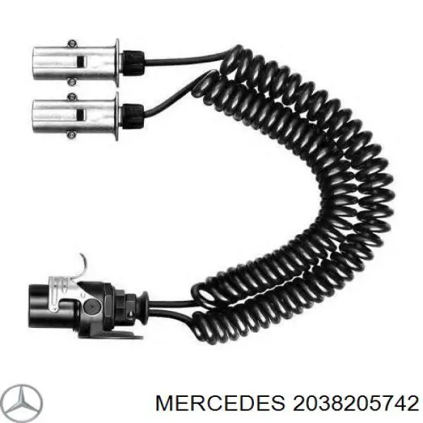 Мотор привода линзы зеркала заднего вида левого Mercedes 2038205742