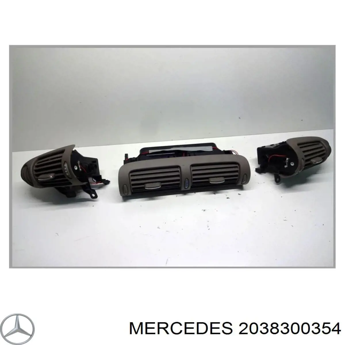 Воздуховод 2038300354 Mercedes