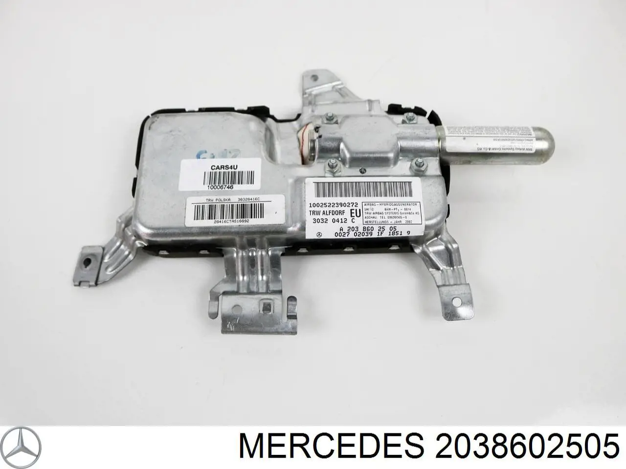 2038602505 Mercedes подушка безопасности (airbag двери передней левой)