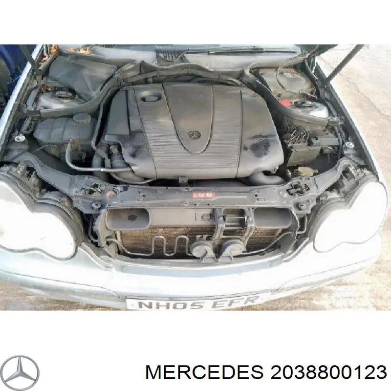 Купить A20388001237D11 Mercedes Решетка радиатора