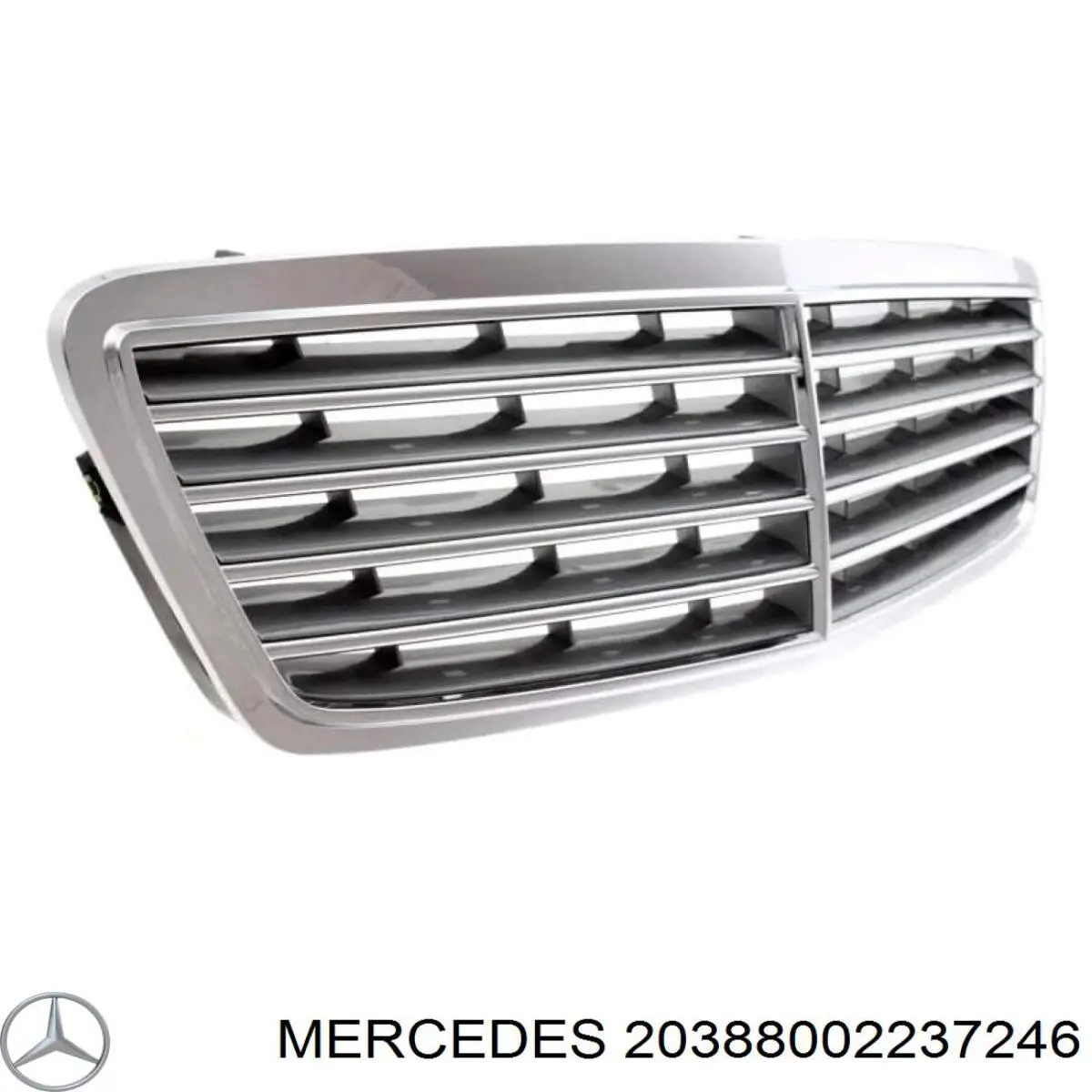 20388002237246 Mercedes решетка радиатора