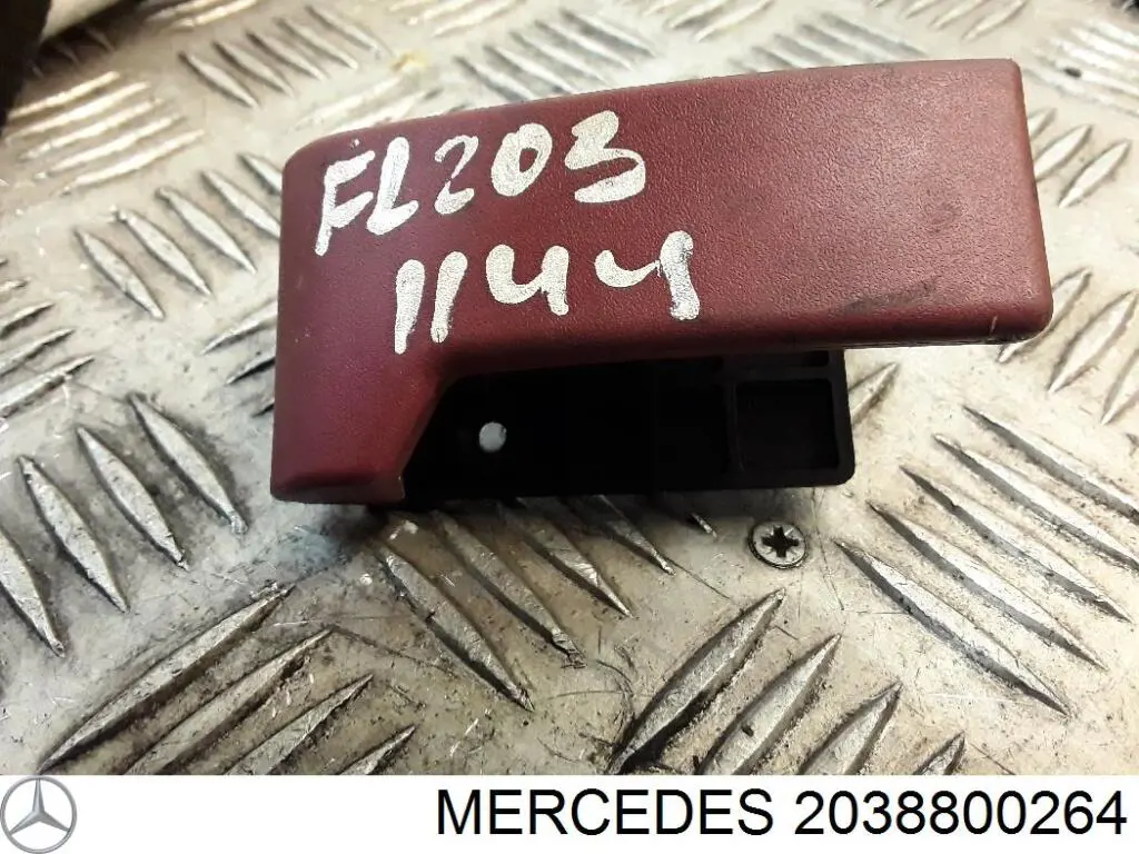 2038800264 Mercedes стояк-крюк замка капота