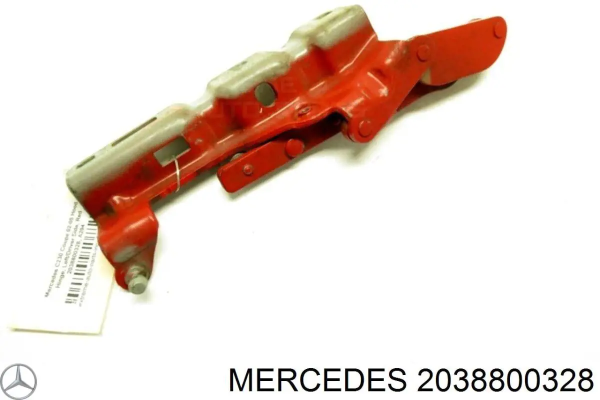 2038800328 Mercedes gozno da capota esquerdo
