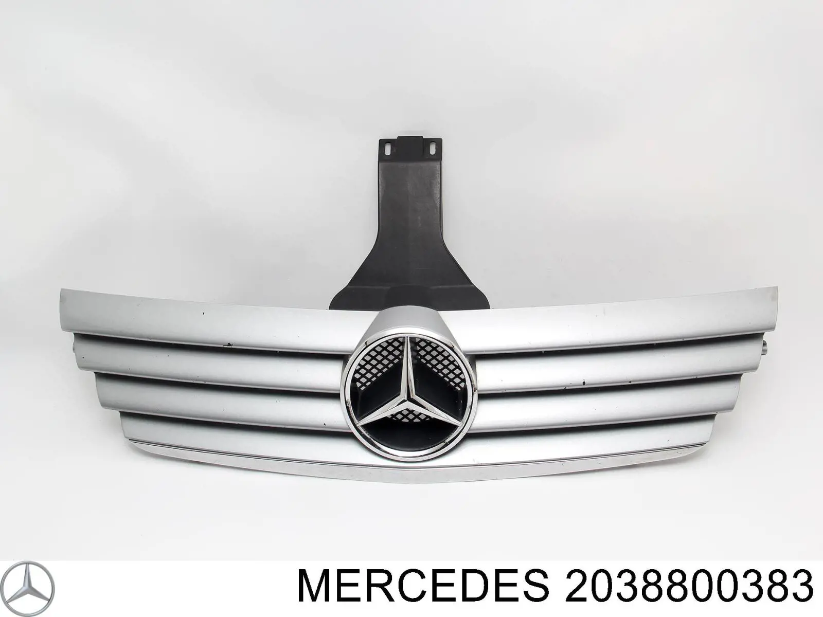 Решетка радиатора на Mercedes C CL203 (Мерседес-бенц Ц)