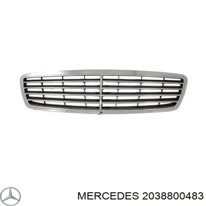 Решетка радиатора 2038800483 Mercedes