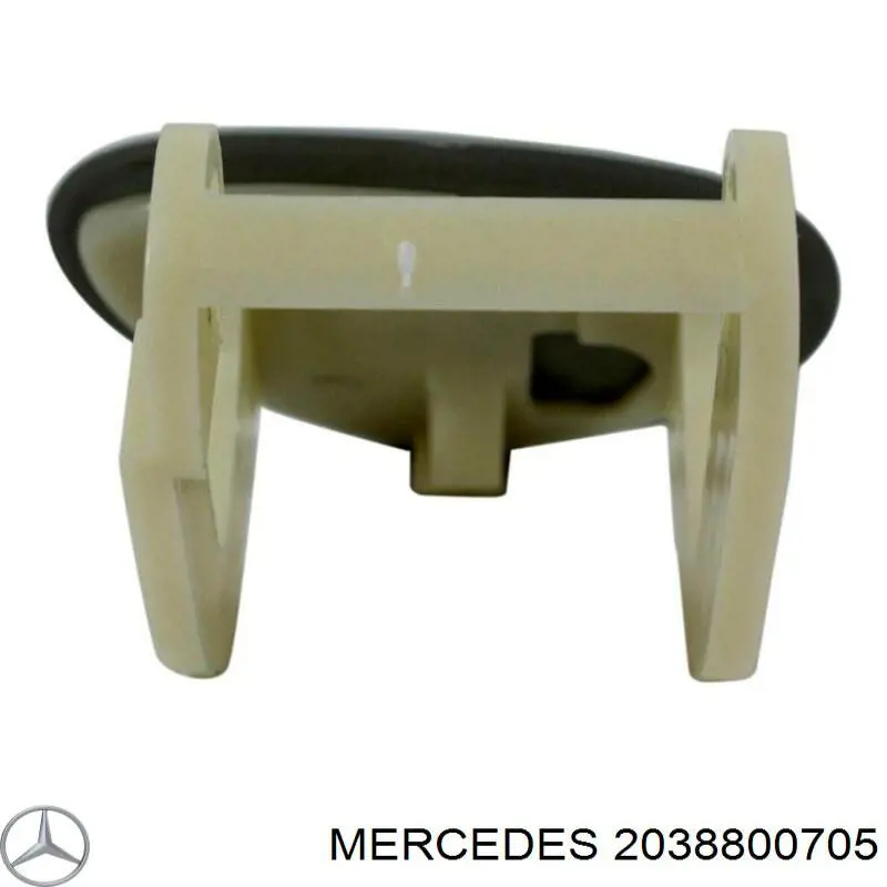 2038800705 Mercedes placa sobreposta do injetor de fluido para lavador da luz dianteira