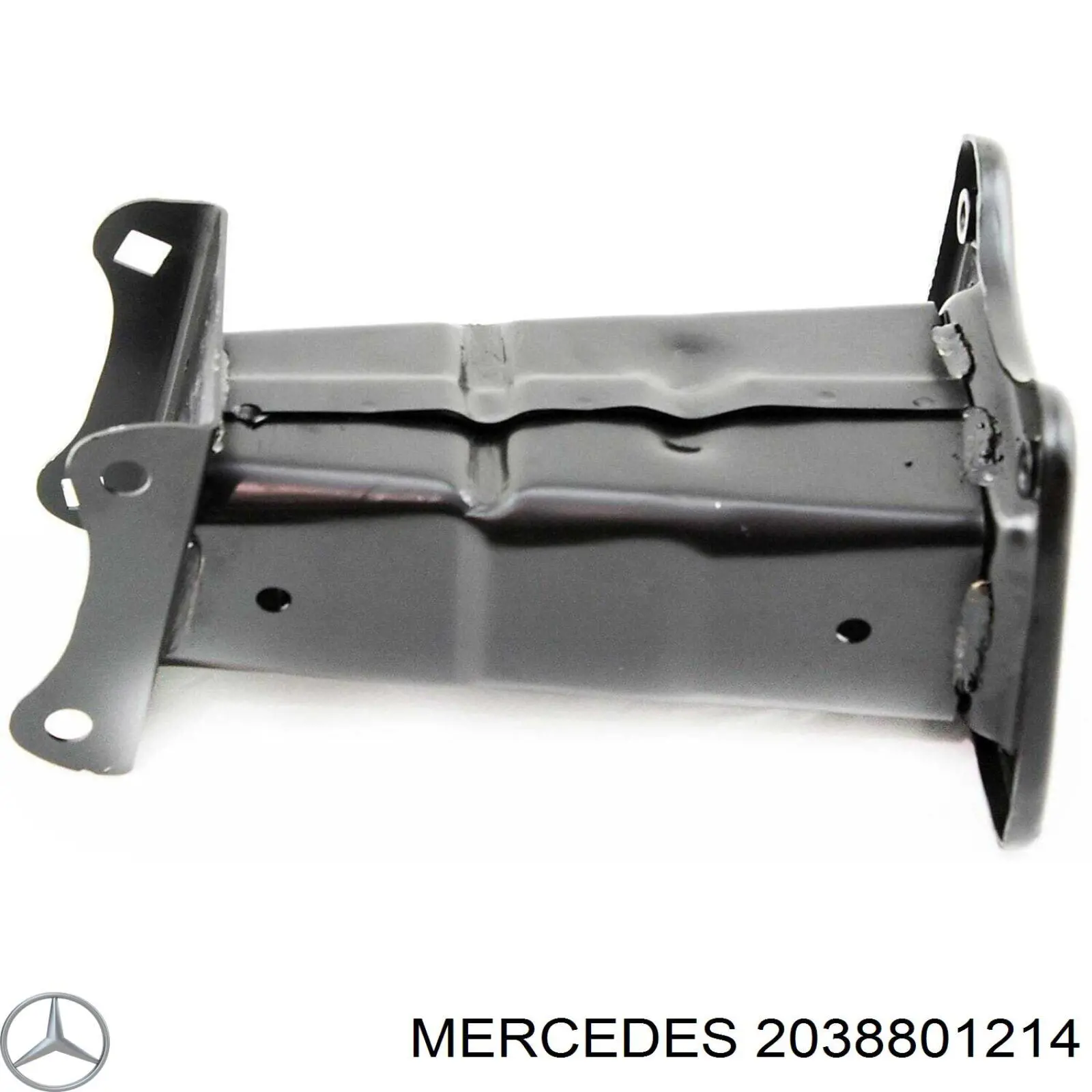 Правое крепление переднего бампера на Mercedes C (CL203)
