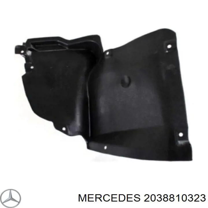 2038810323 Mercedes подкрылок крыла переднего левый передний