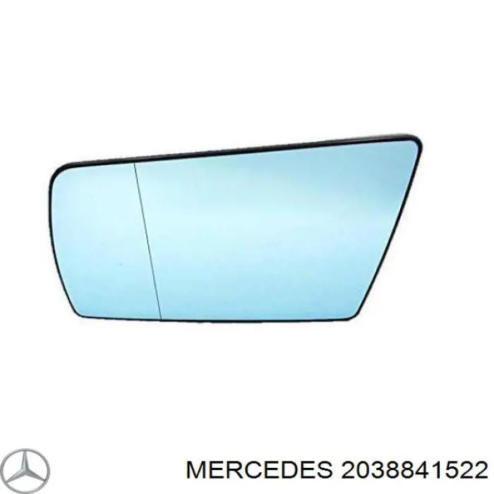 Подкрылок крыла переднего левый передний Mercedes A2038841522 цена, от 16.92 USD