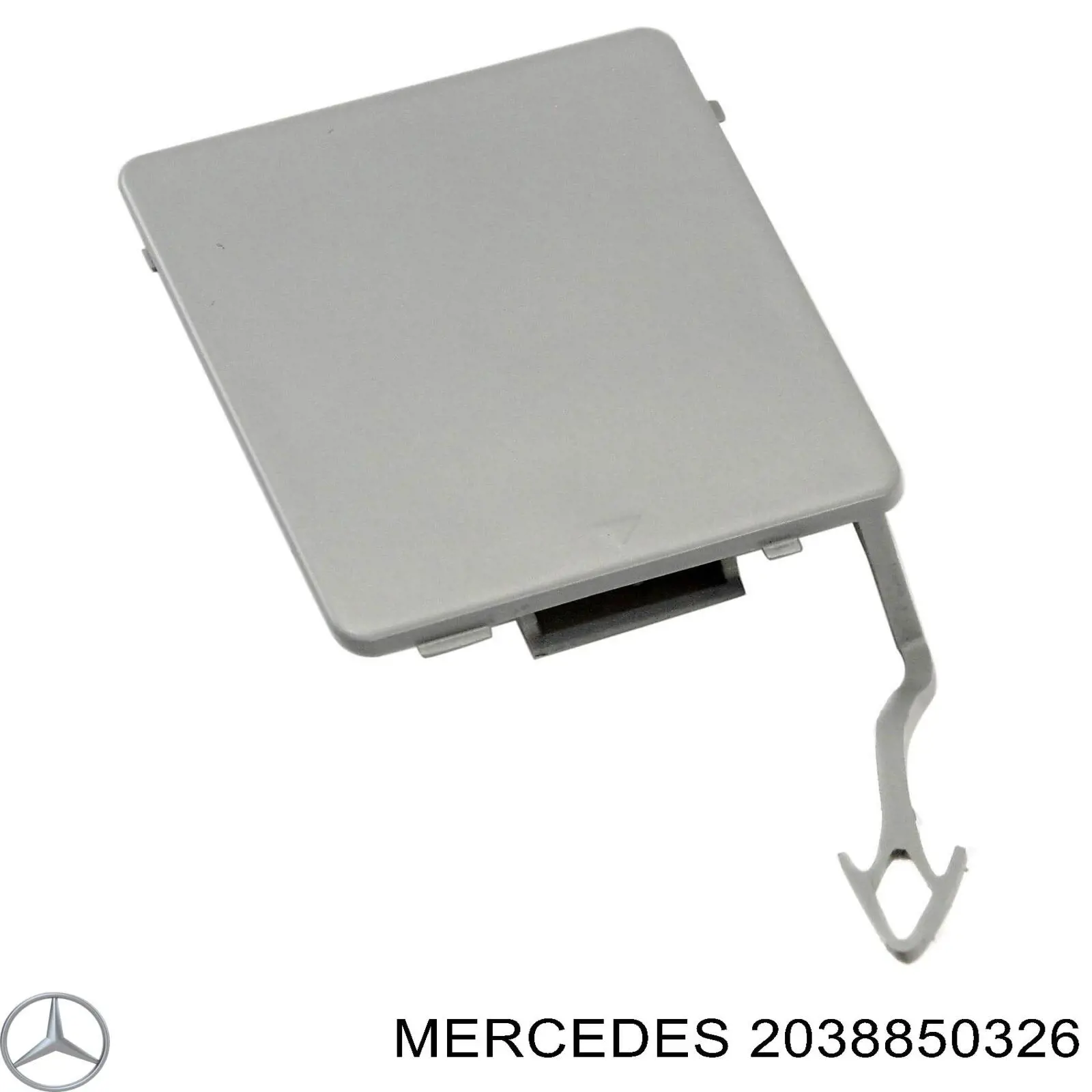 Заглушка буксировочного крюка в передний бампер Mercedes 2038850326 цена, от 11.29 USD