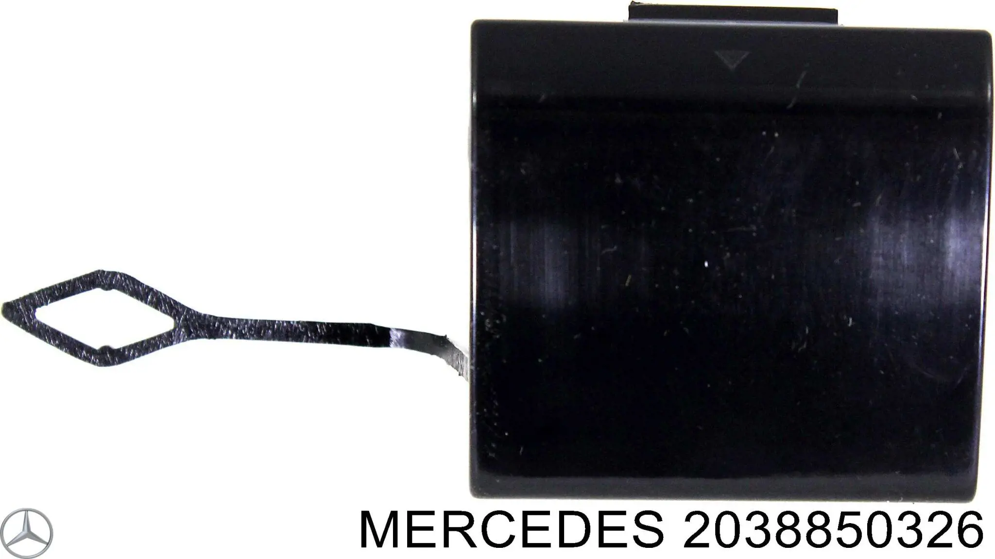 Заглушка буксировочного крюка 2038850326 Mercedes