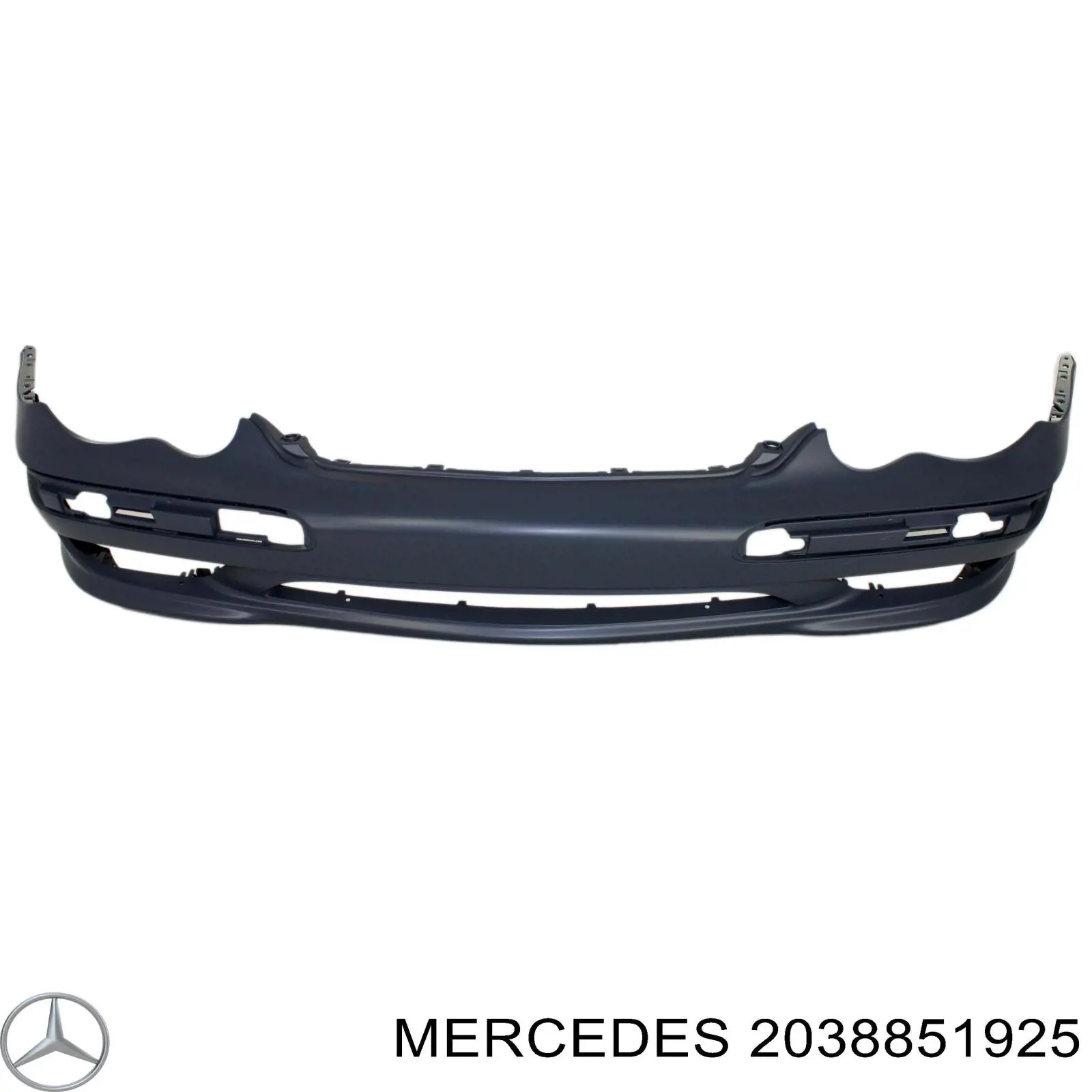 A2038851925 Mercedes передний бампер