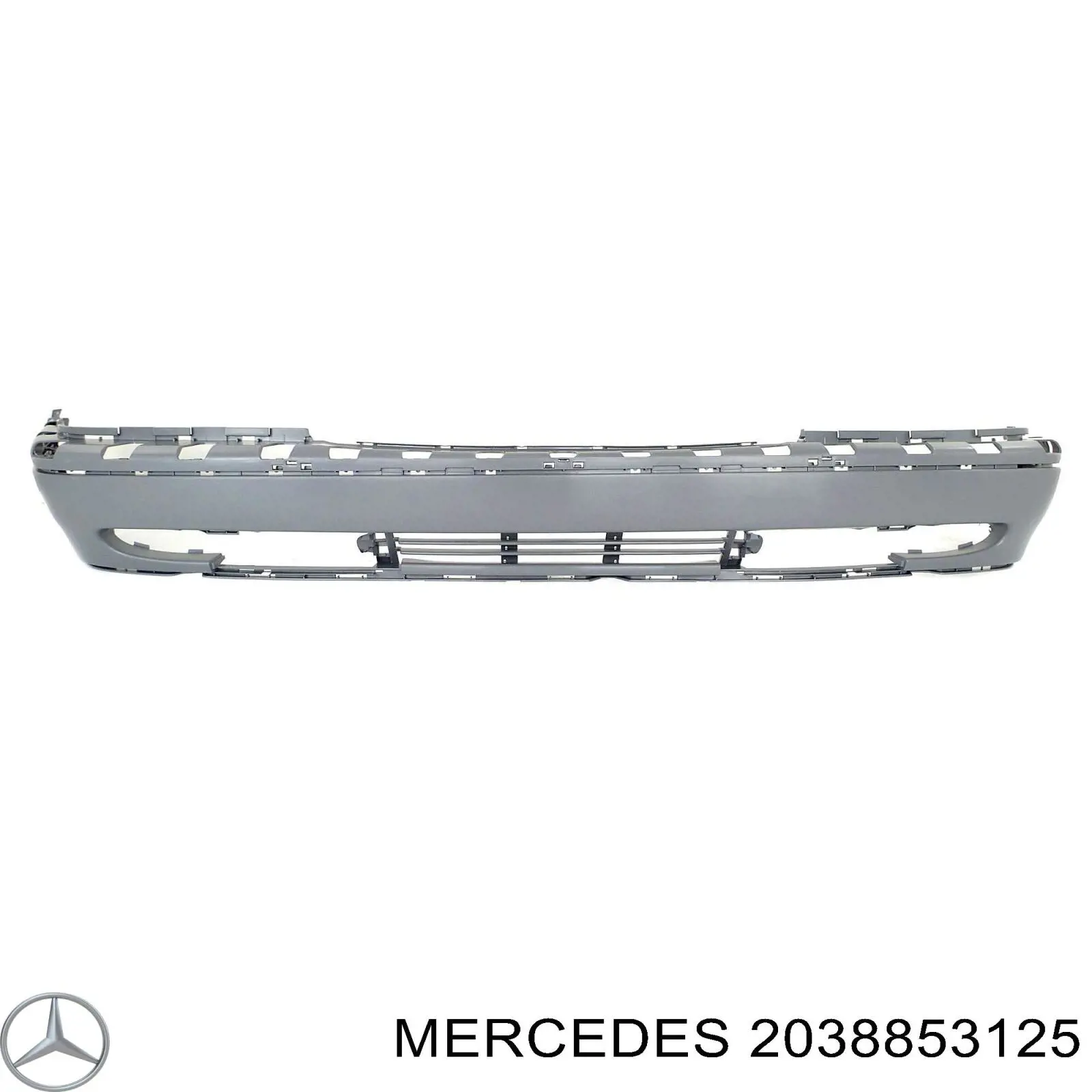 2038853125 Mercedes pára-choque dianteiro