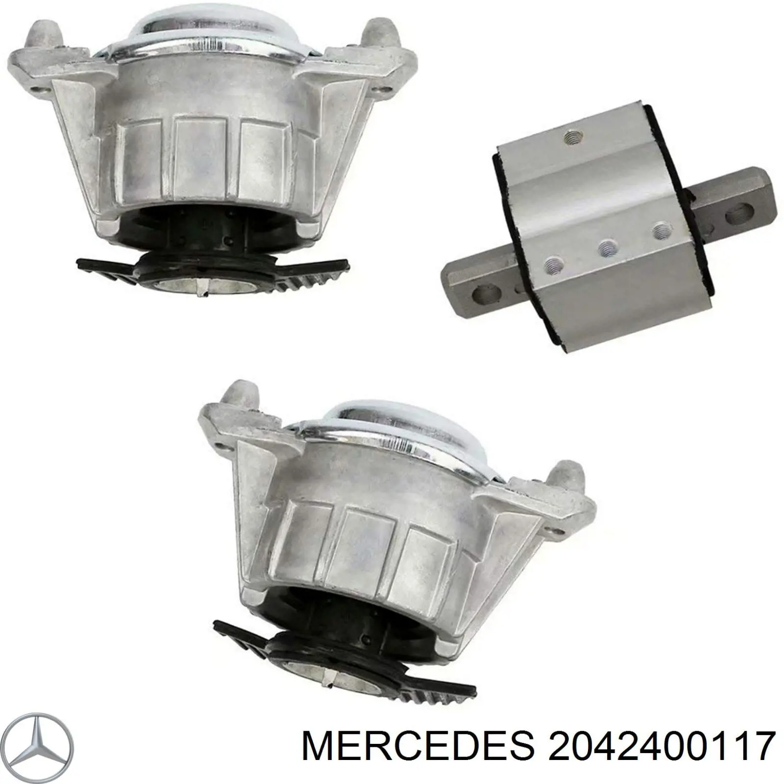 Левая/правая опора двигателя 2042400117 Mercedes