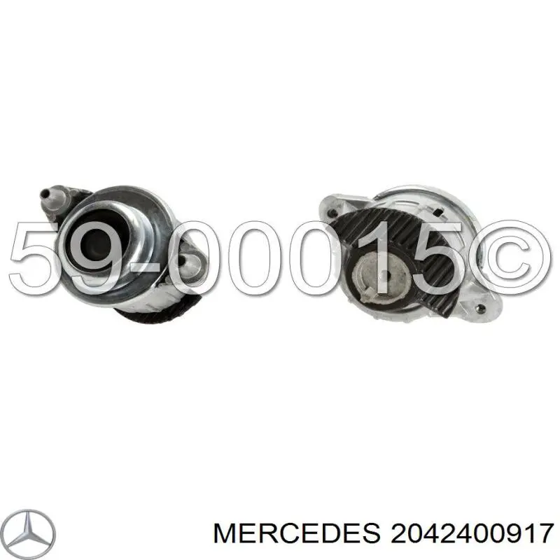 2042400917 Mercedes подушка (опора двигателя передняя)