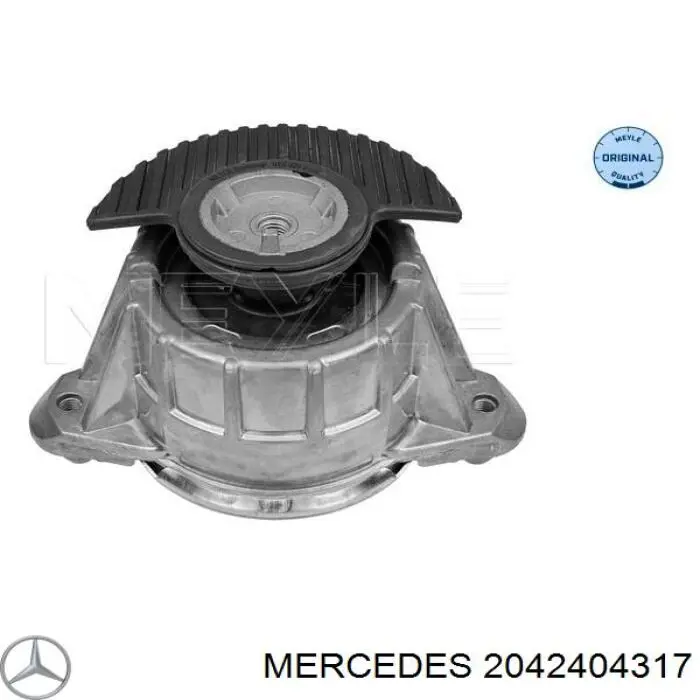 2042404317 Mercedes подушка (опора двигателя передняя)