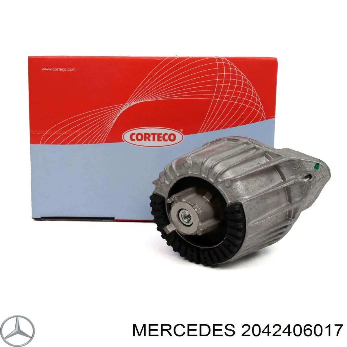 2042406017 Mercedes подушка (опора двигателя левая/правая)