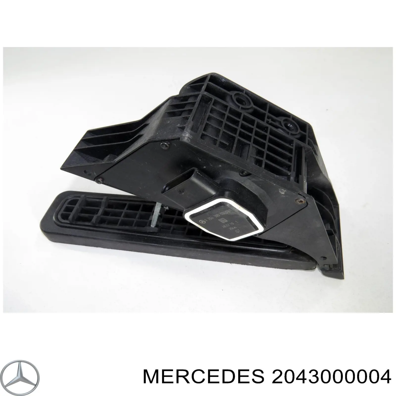 2043000004 Mercedes pedal de gás (de acelerador)