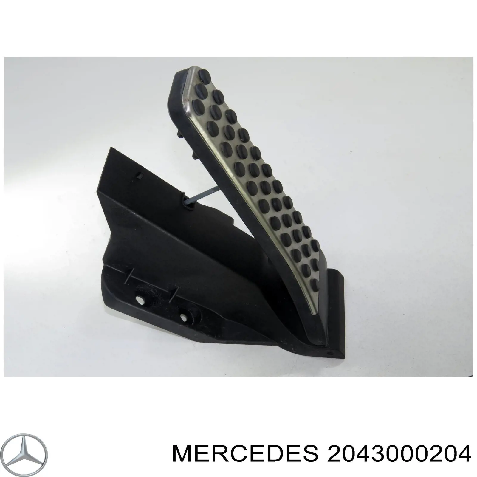 2043000204 Mercedes pedal de gás (de acelerador)