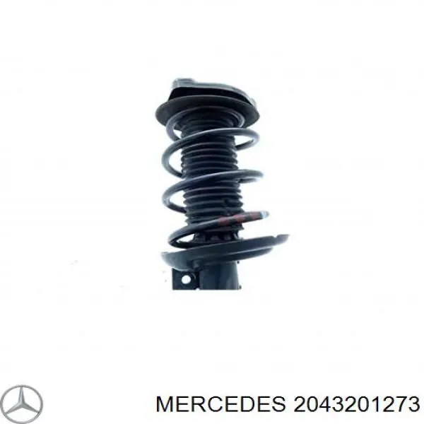 2043201273 Mercedes опора амортизатора переднего