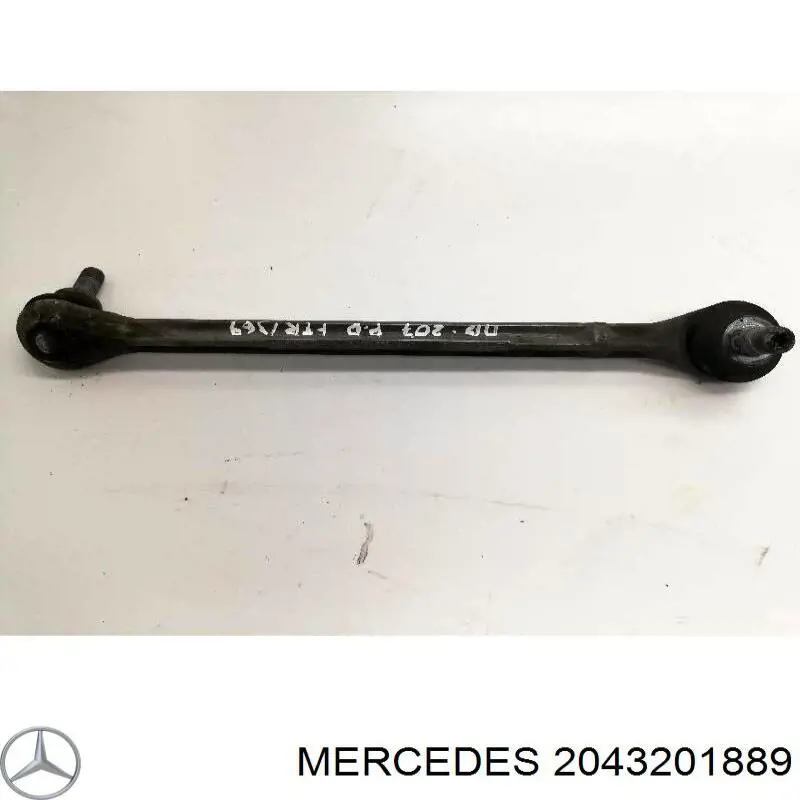 Стойка стабилизатора, переднего, правая Mercedes 2043201889