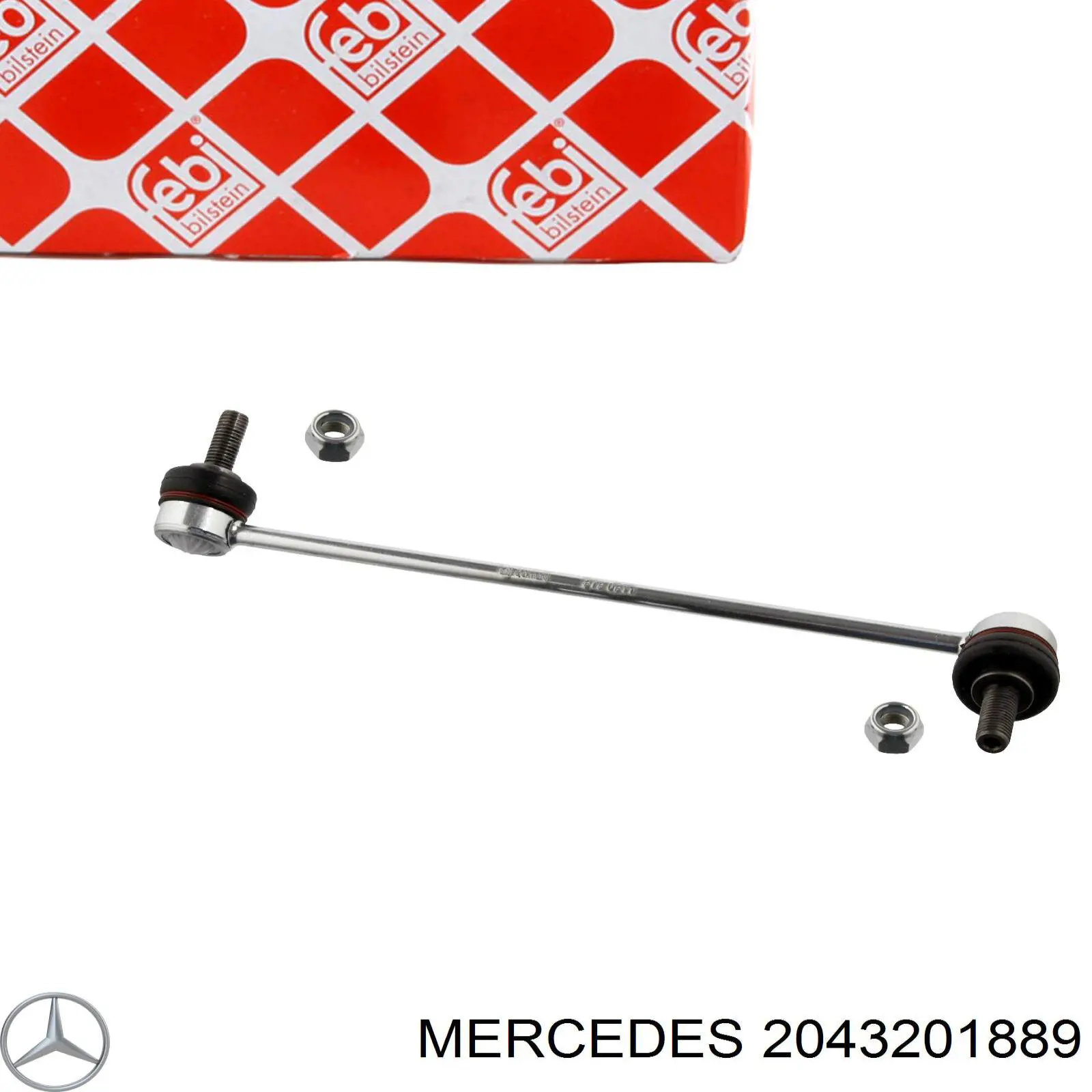 Стойка переднего стабилизатора правая 2043201889 Mercedes