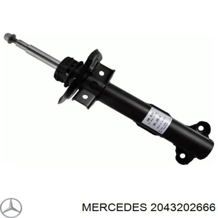 2043202666 Mercedes amortecedor dianteiro