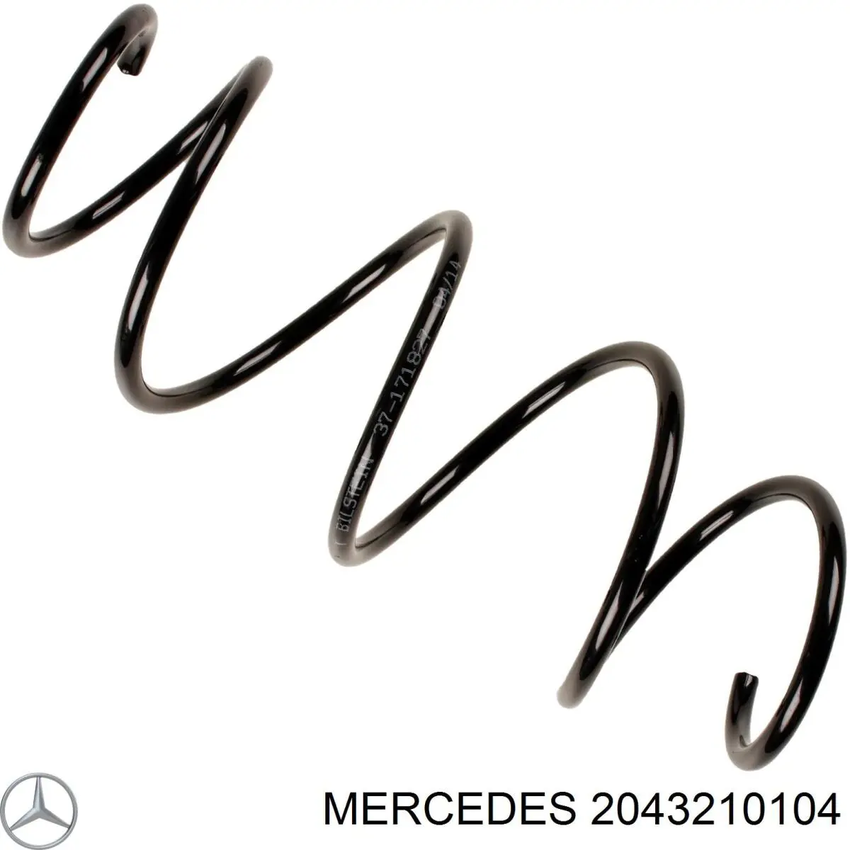 2043210104 Mercedes mola dianteira