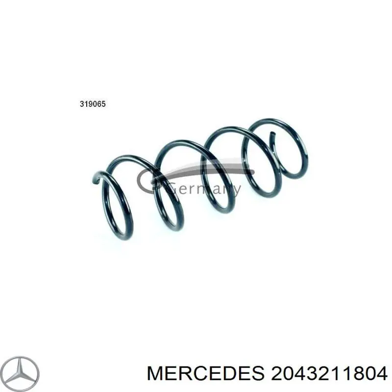 Передняя пружина 2043211804 Mercedes