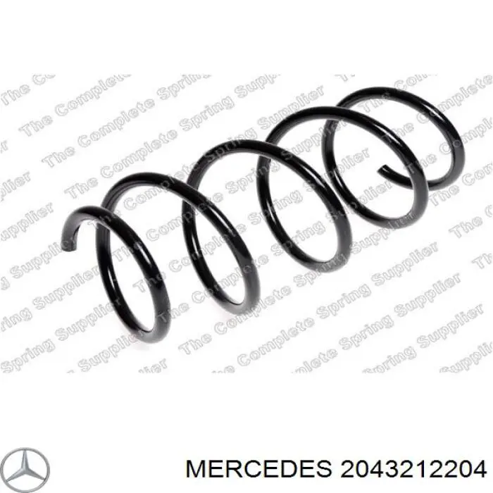 2043212204 Mercedes пружина передняя