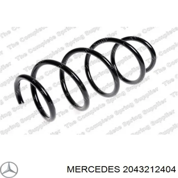 2043212404 Mercedes mola dianteira