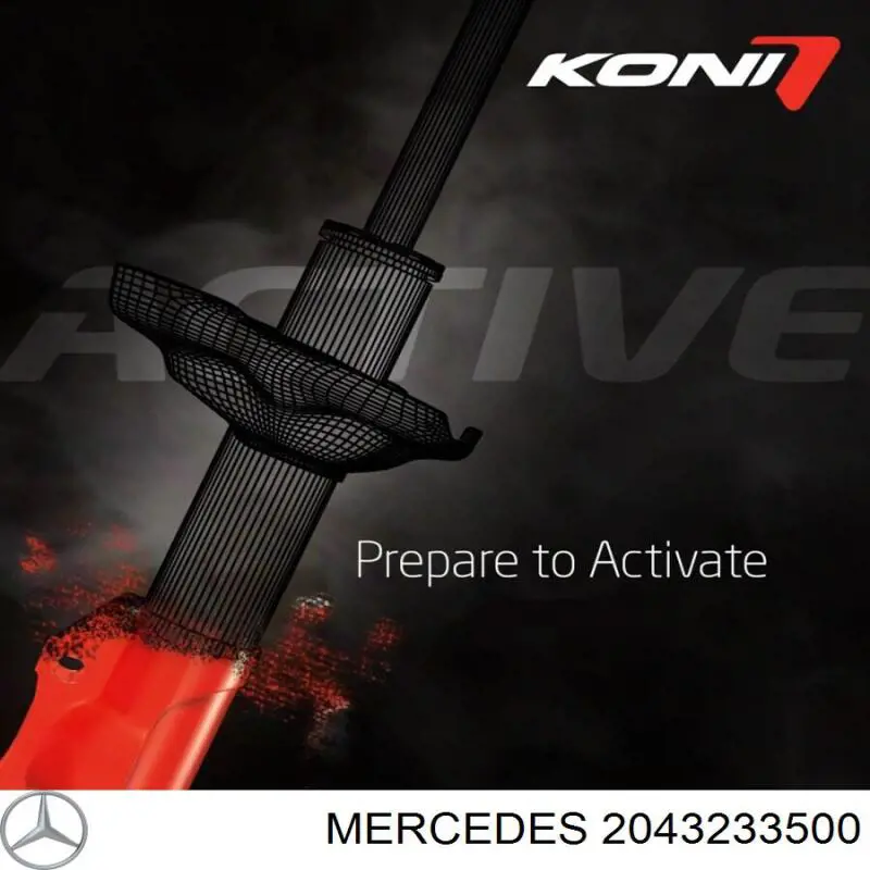 Купить A204323330064 Mercedes Амортизатор передней подвески
