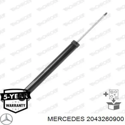 Амортизатор задний 2043260900 Mercedes