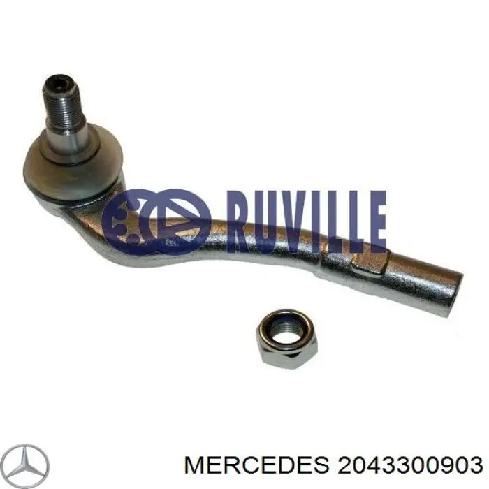 Купить 2043300903 Mercedes Наконечник рулевой тяги, внешний