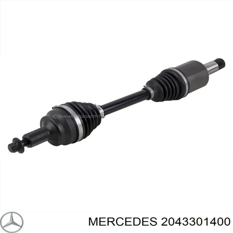 2043301400 Mercedes semieixo (acionador dianteiro direito)