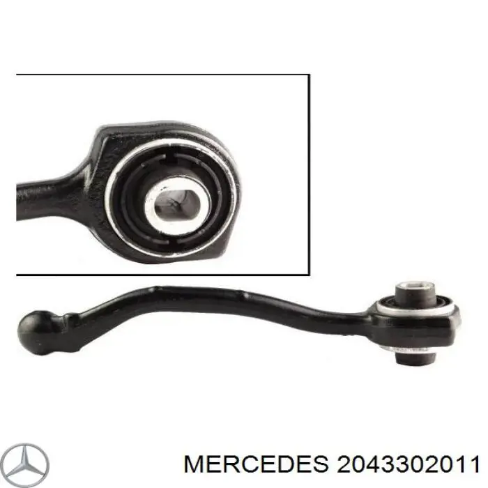 2043302011 Mercedes рычаг передней подвески нижний правый