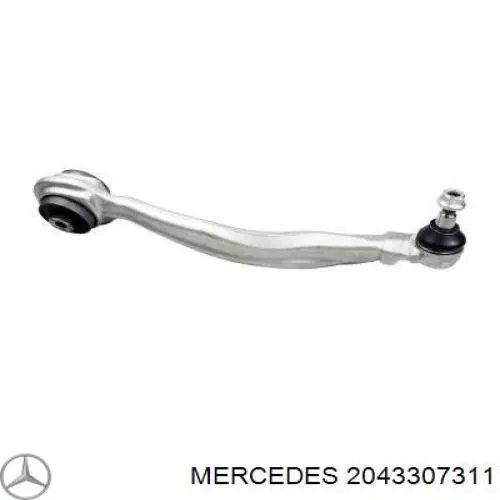 2043307311 Mercedes braço oscilante superior esquerdo de suspensão dianteira