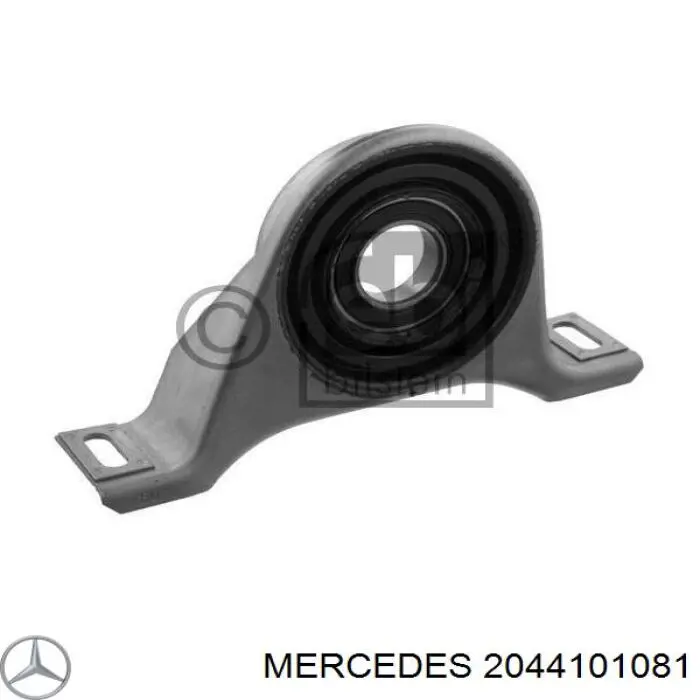 2044101081 Mercedes acoplamento de rolamento suspenso da junta universal